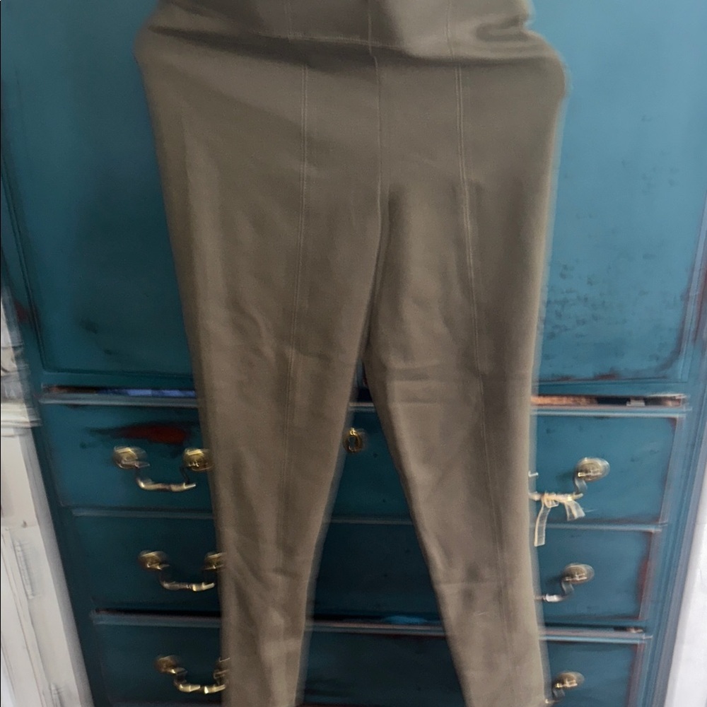 Max Studio Olive Skinny Pants